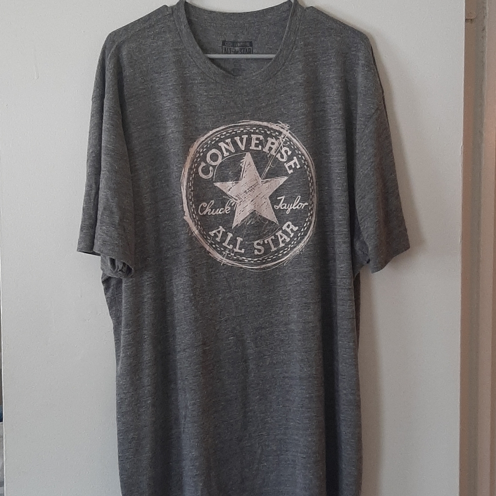 Men's XL gray Converse t-shirt